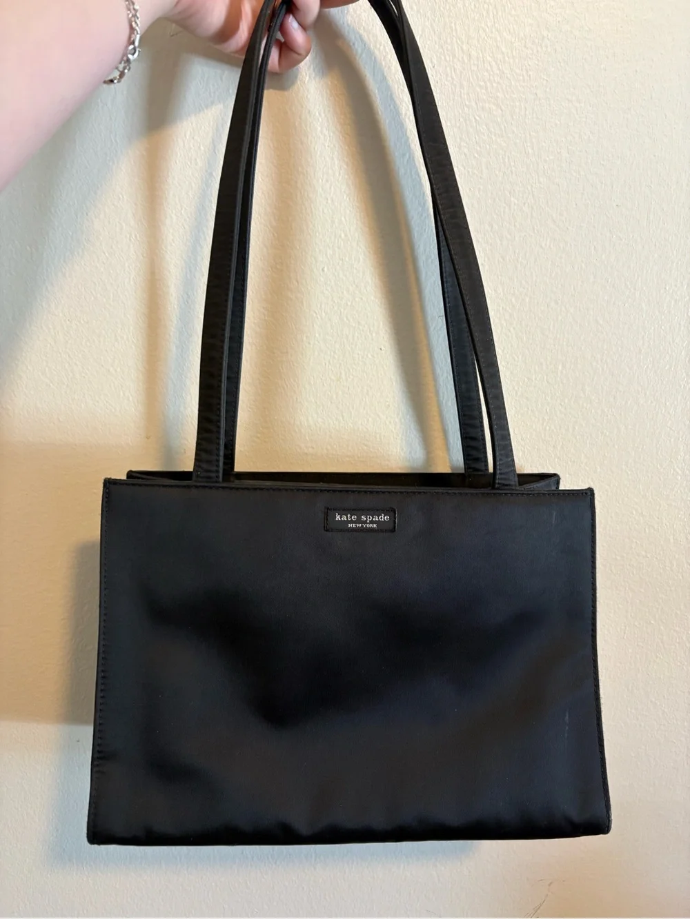 kate spade Black Nylon Shoulder Bag